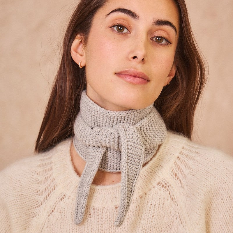 Strickschal Écharpe Sophie | Gris