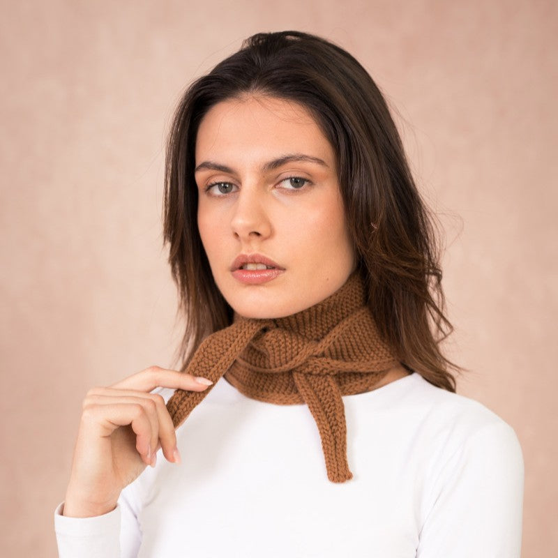 Strickschal Écharpe Sophie | Marron