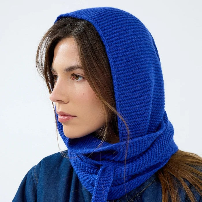Strick Balaclava Nola | Bleu Electrique