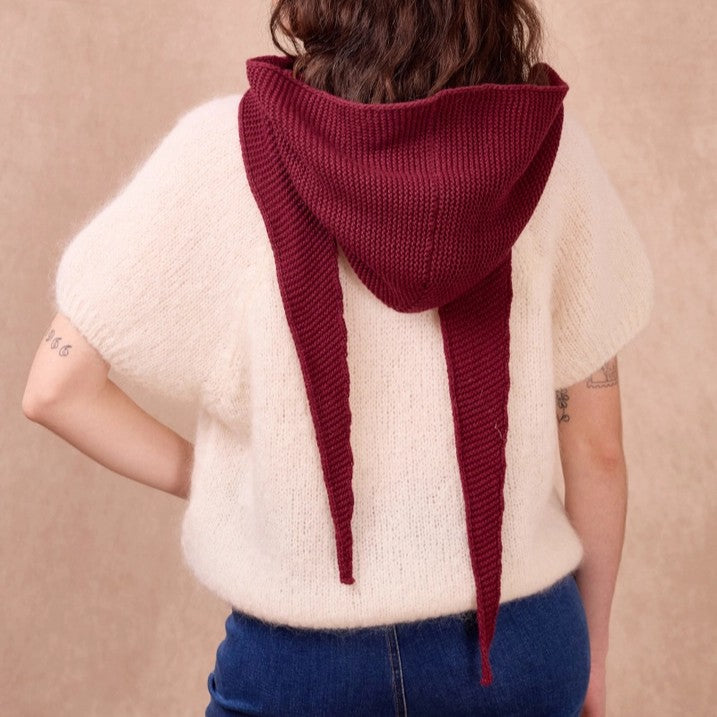 Strick Balaclava Nola | Bordeaux