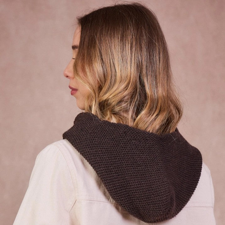 Strick Balaclava Nola | Chocolat