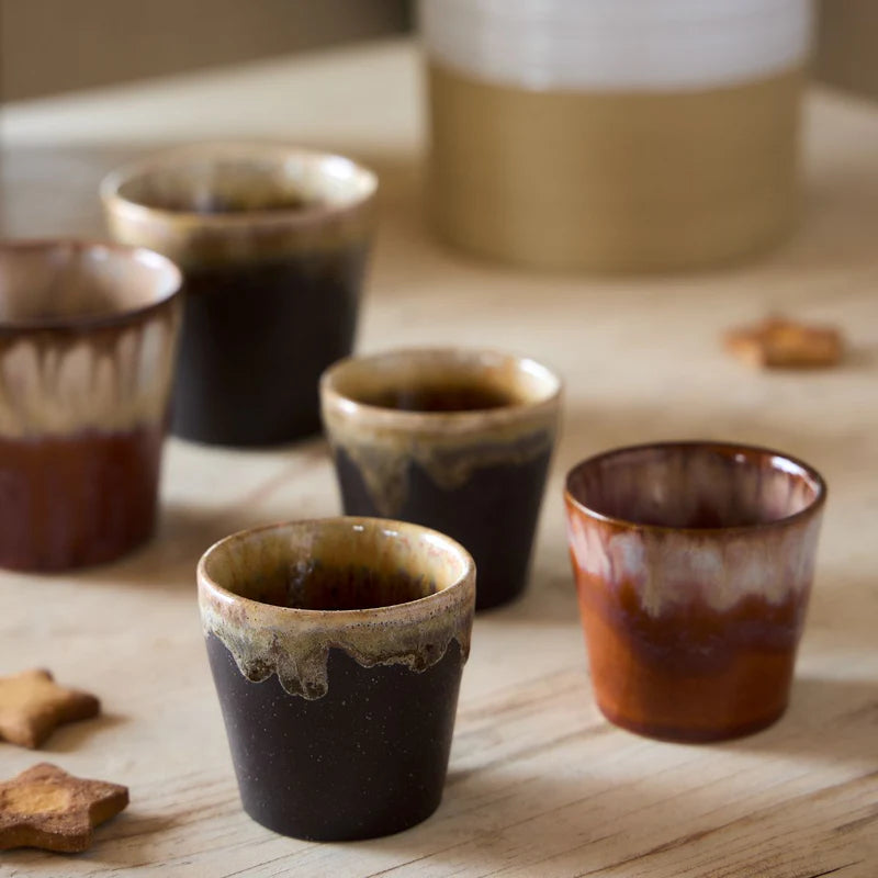 Espresso Cup Pottery | Caramel Latte