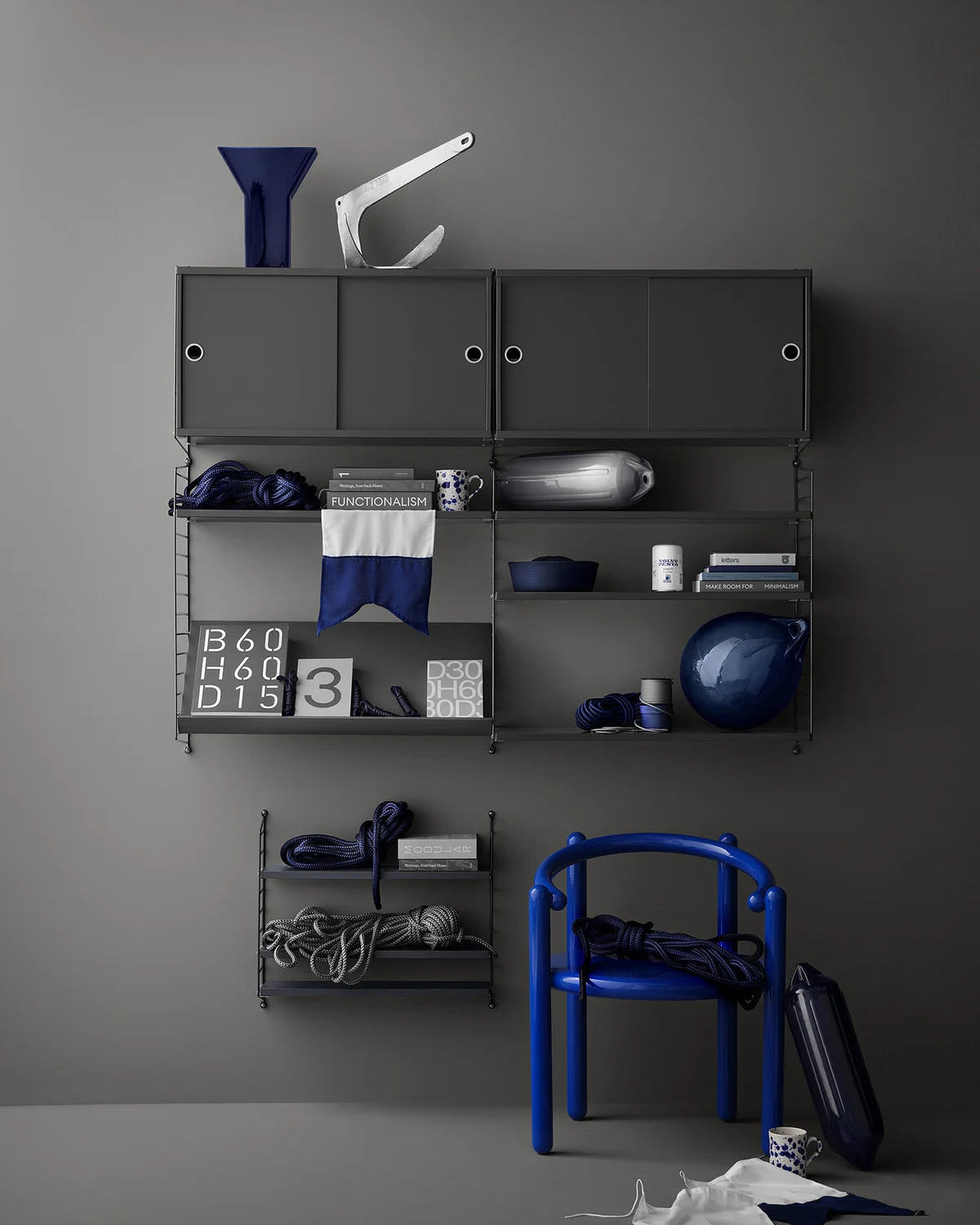 String Furniture | Wandleiter H 50cm