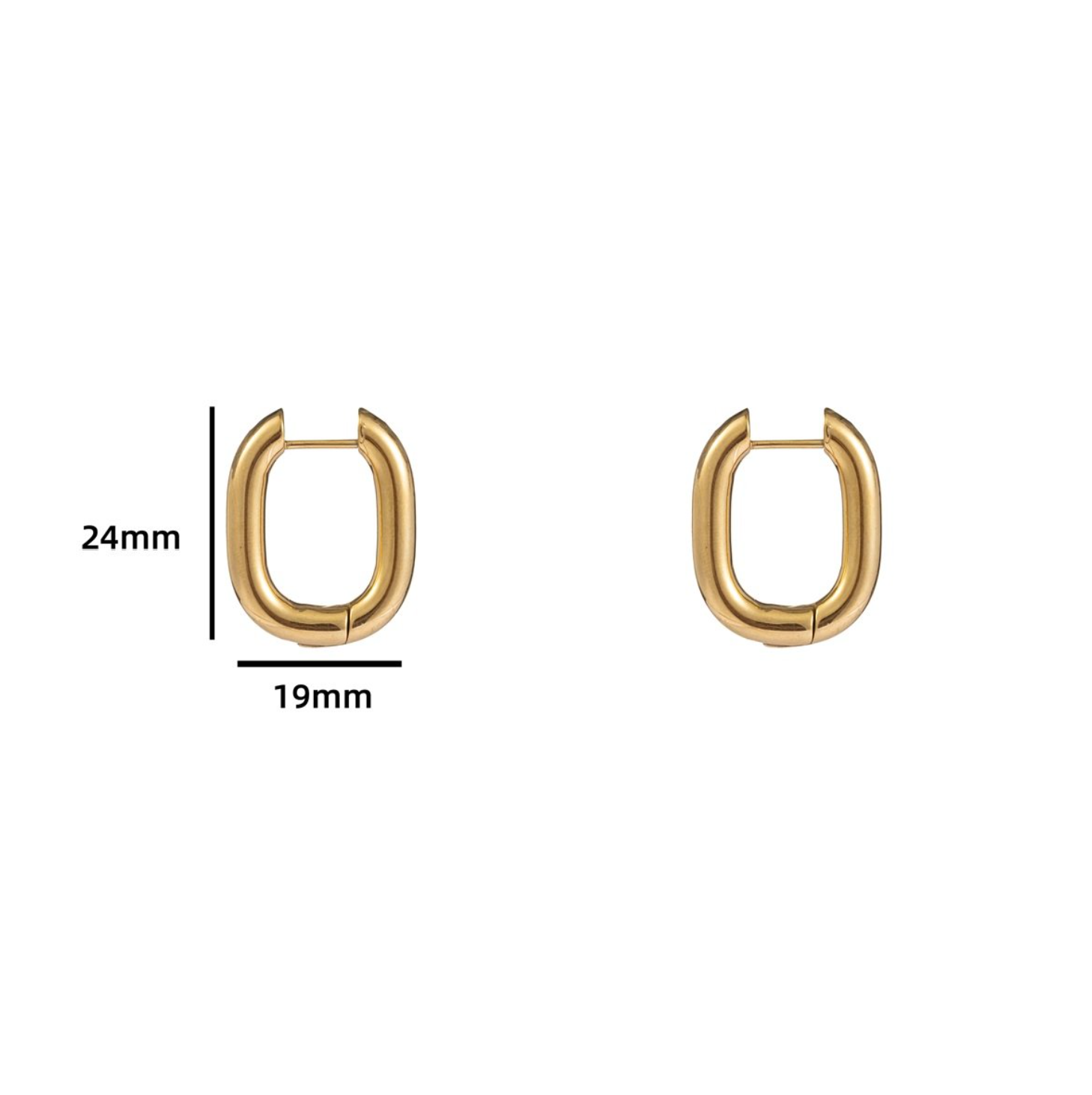 Creole | Hoop Oval 19x23mm