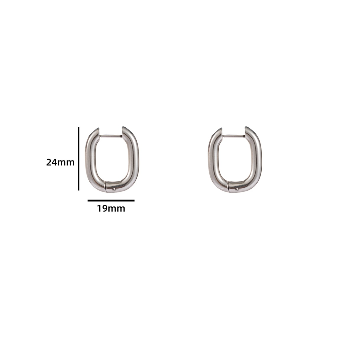 Creole | Hoop Oval 19x23mm