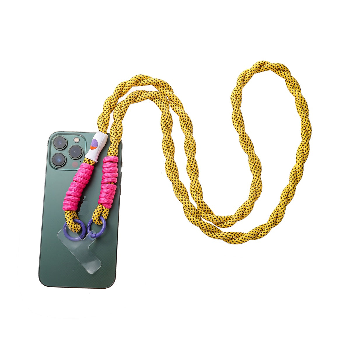 Handykette Long Twirl | Gelb