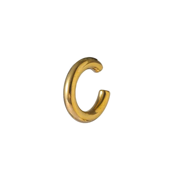 Earcuff | Smooth Round Gold