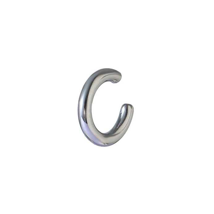 Earcuff | Smooth Round Silber