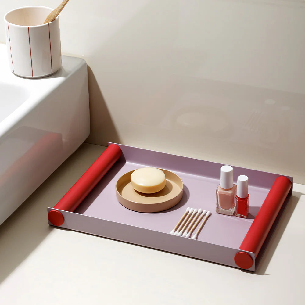 Tablett Ray Tray | Lavender / Faded Rose