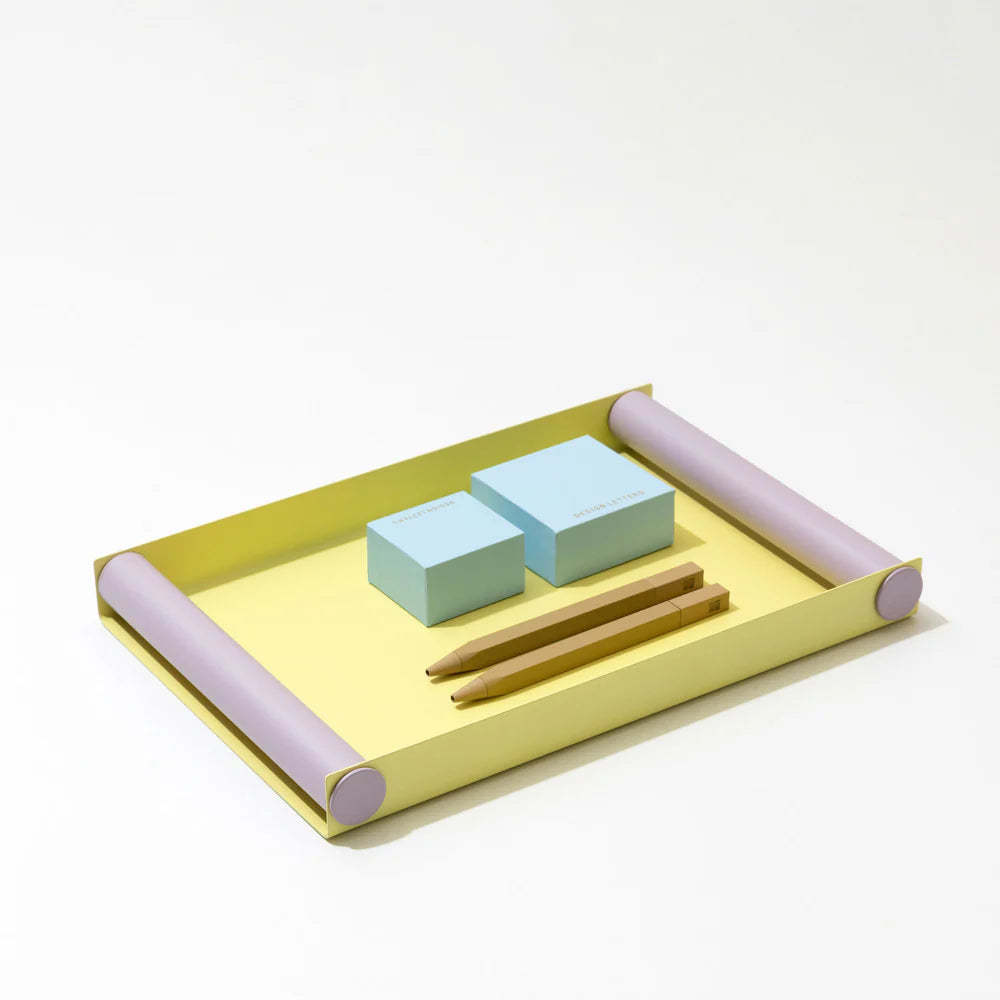 Tablett Ray Tray | Yellow / Lavender