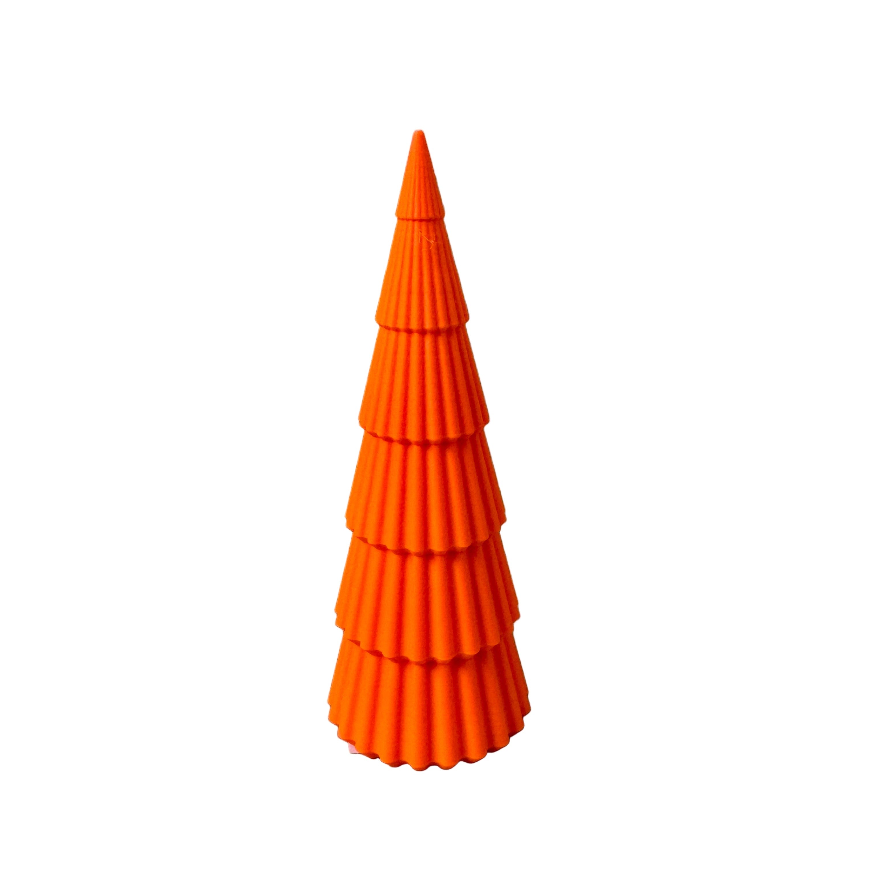 Tannenbaum Geriffeln | Mittel Orange