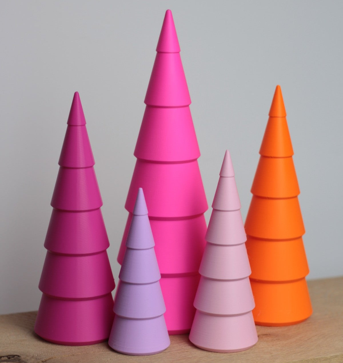 Tannenbaum Glatt | Sehr Groß Neonpink