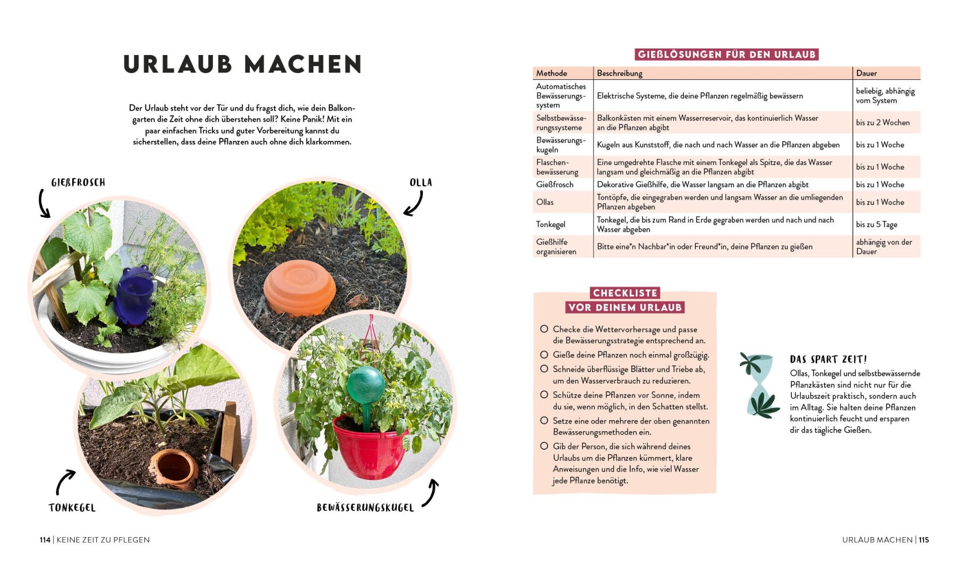Buch | Keine Zeit zu gärtnern – Balkonglück mit wenig Aufwand