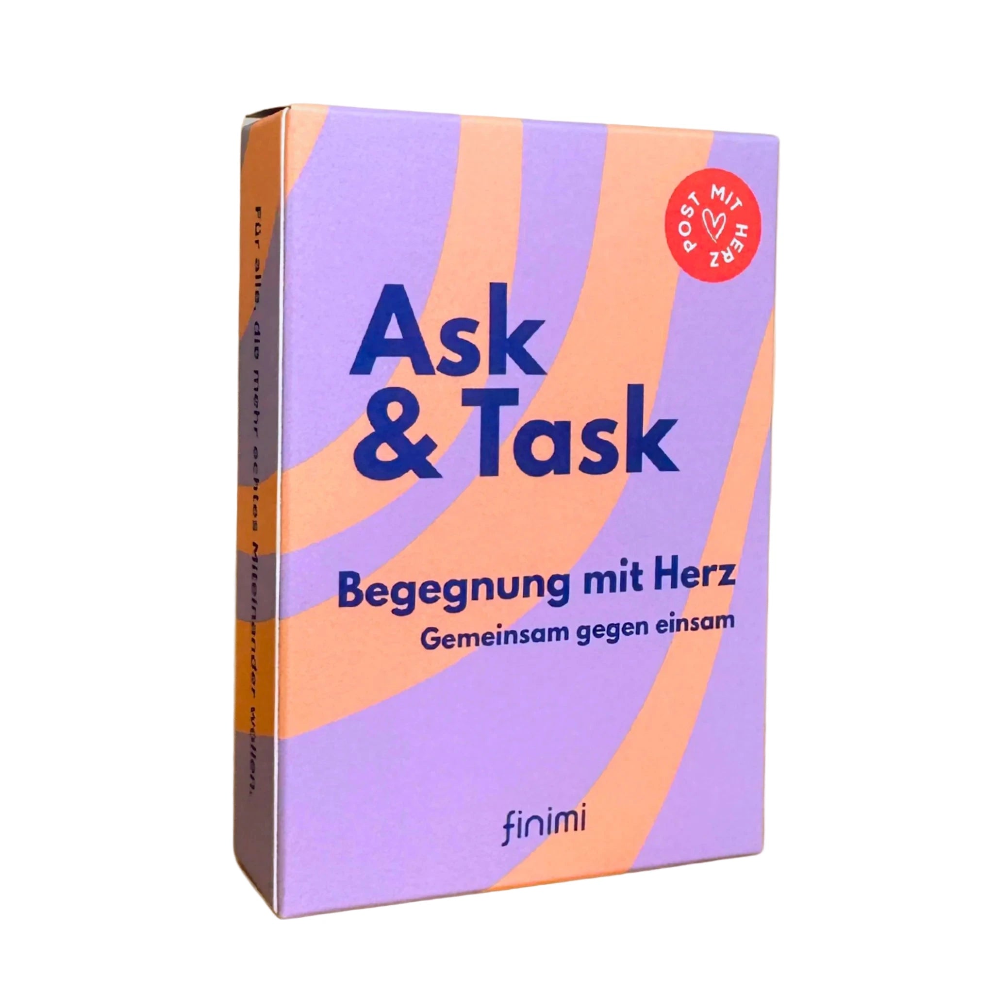 Ask & Task Kartenset | Begegnung mit Herz