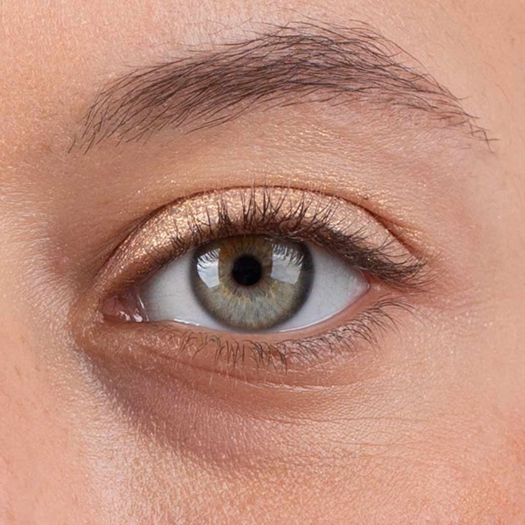 Creme-Lidschatten & Highlighter | 01 goldene Stunde