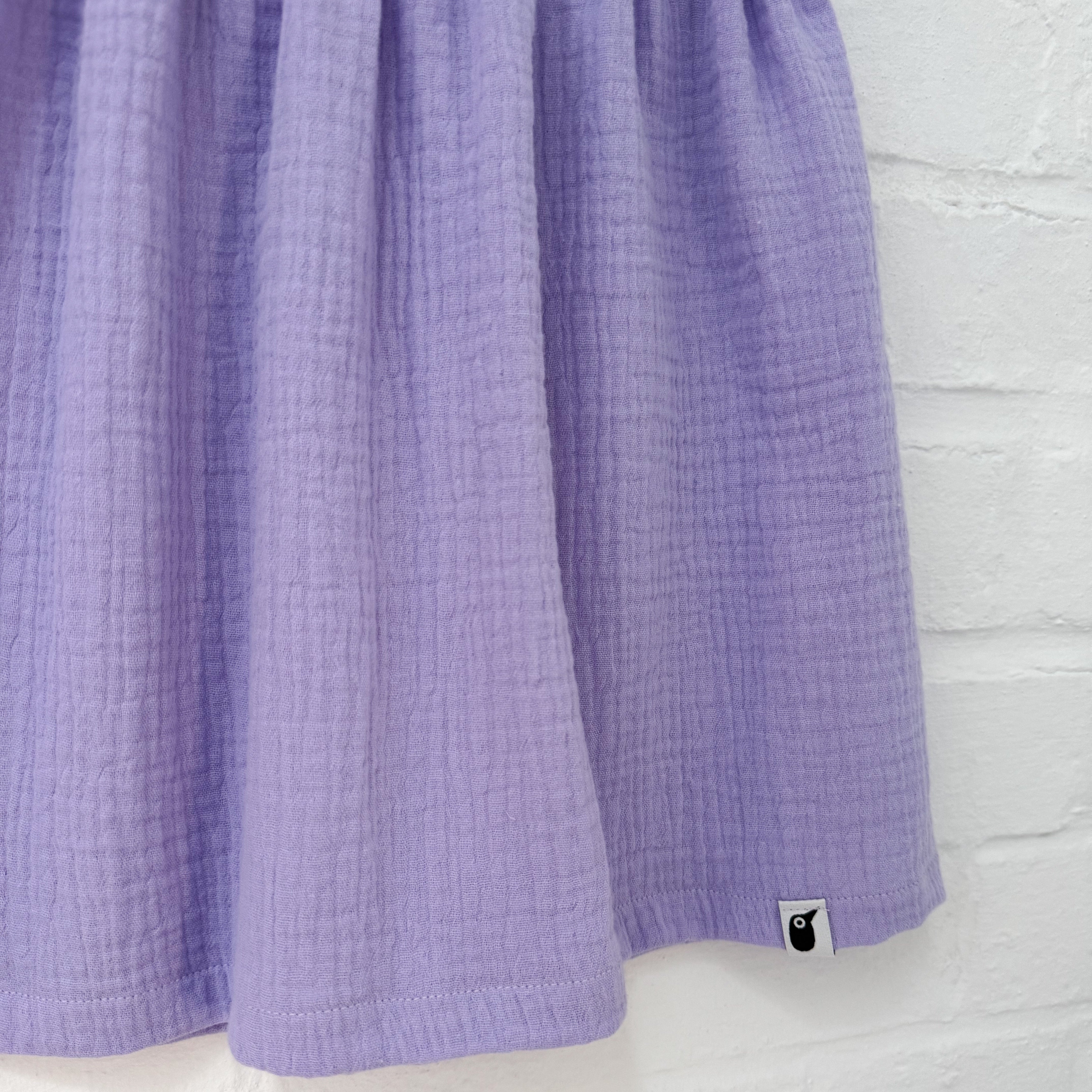 Kids Musselin Rock | Flieder