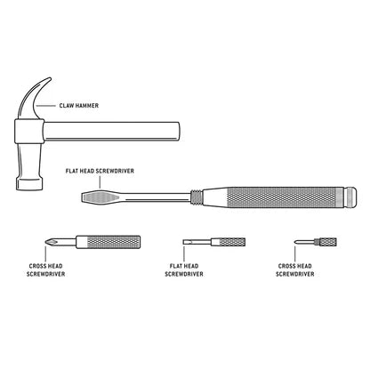 Multi-Tool | Hammer 6 in 1