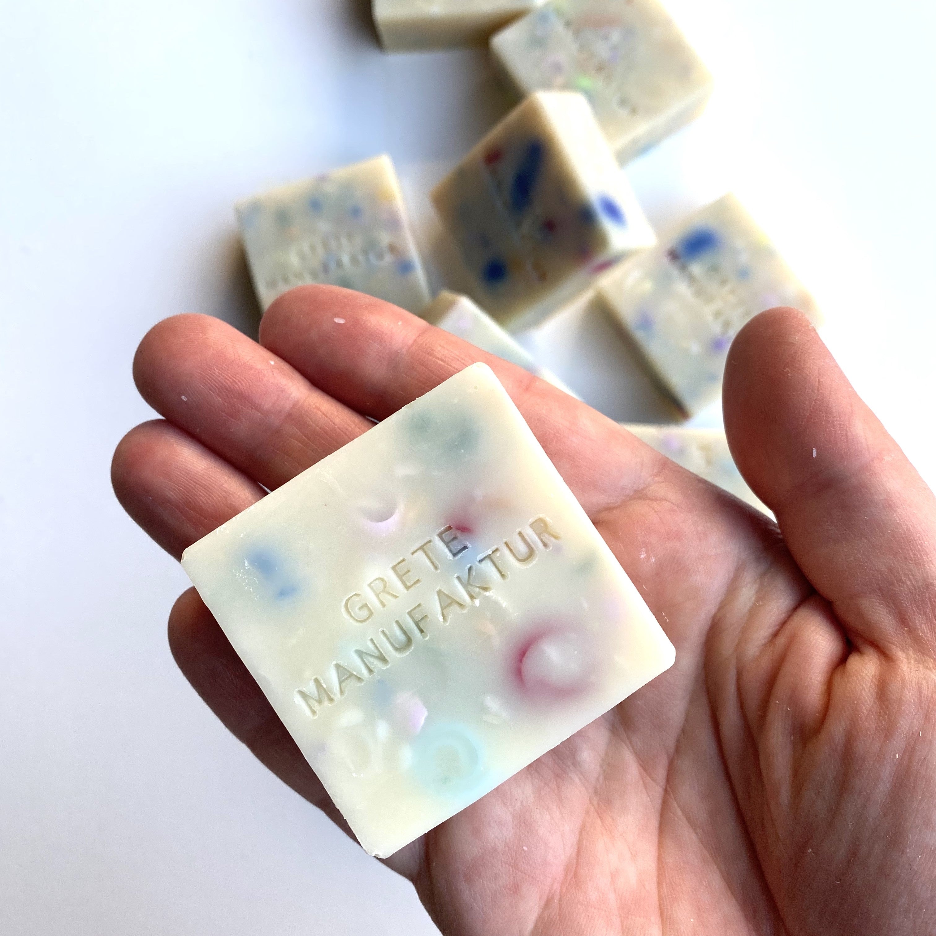 Seife Astrid | Orange & Konfetti