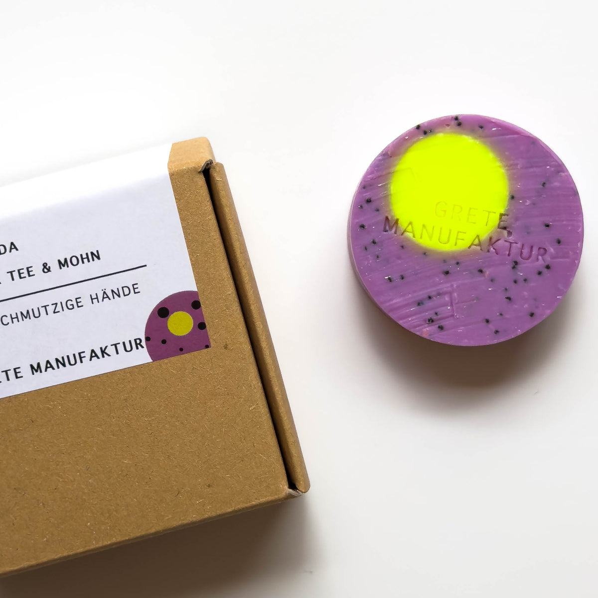 Seife Mathilda | Weißer Tee & Mohn