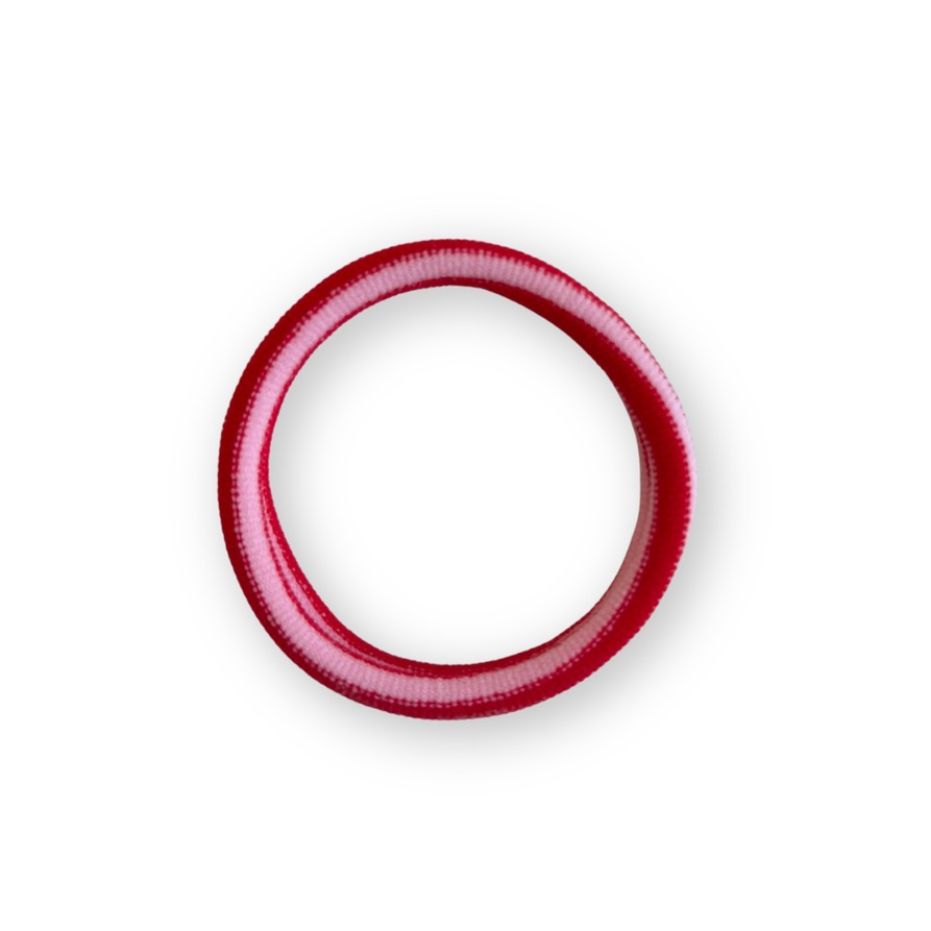 Haargummi LULU | rosa/rot