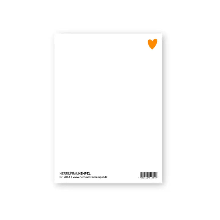 Postkarte aus Holzschliffpappe | WOW MOM