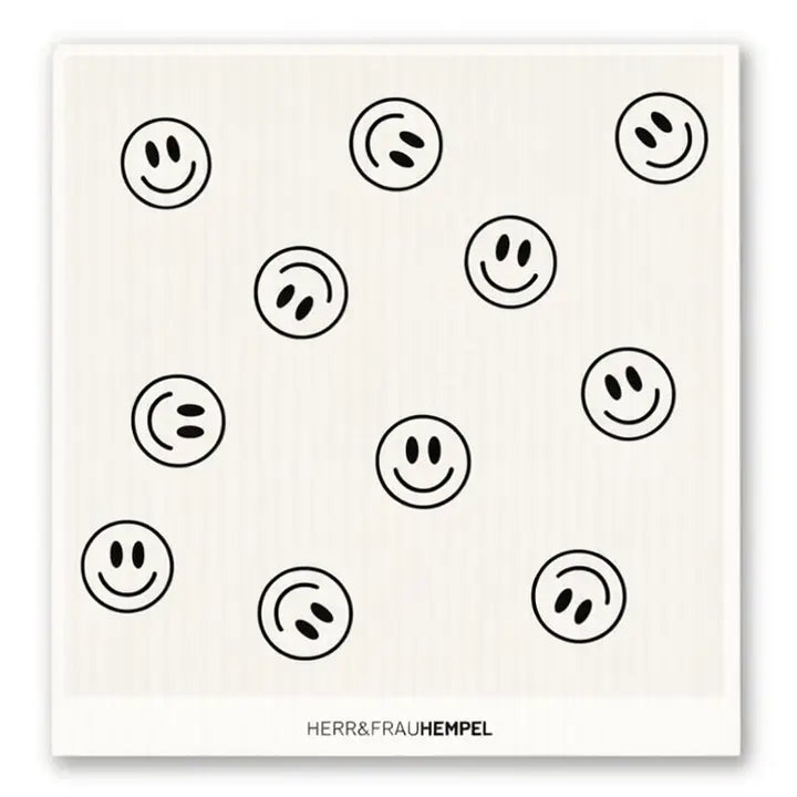 Schwammtuch | Smileys