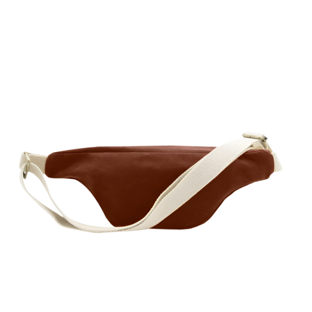 Bauchtasche Olivia in Schokolade von Hindbag bei Frau Rabe im Concept Store Die Halle