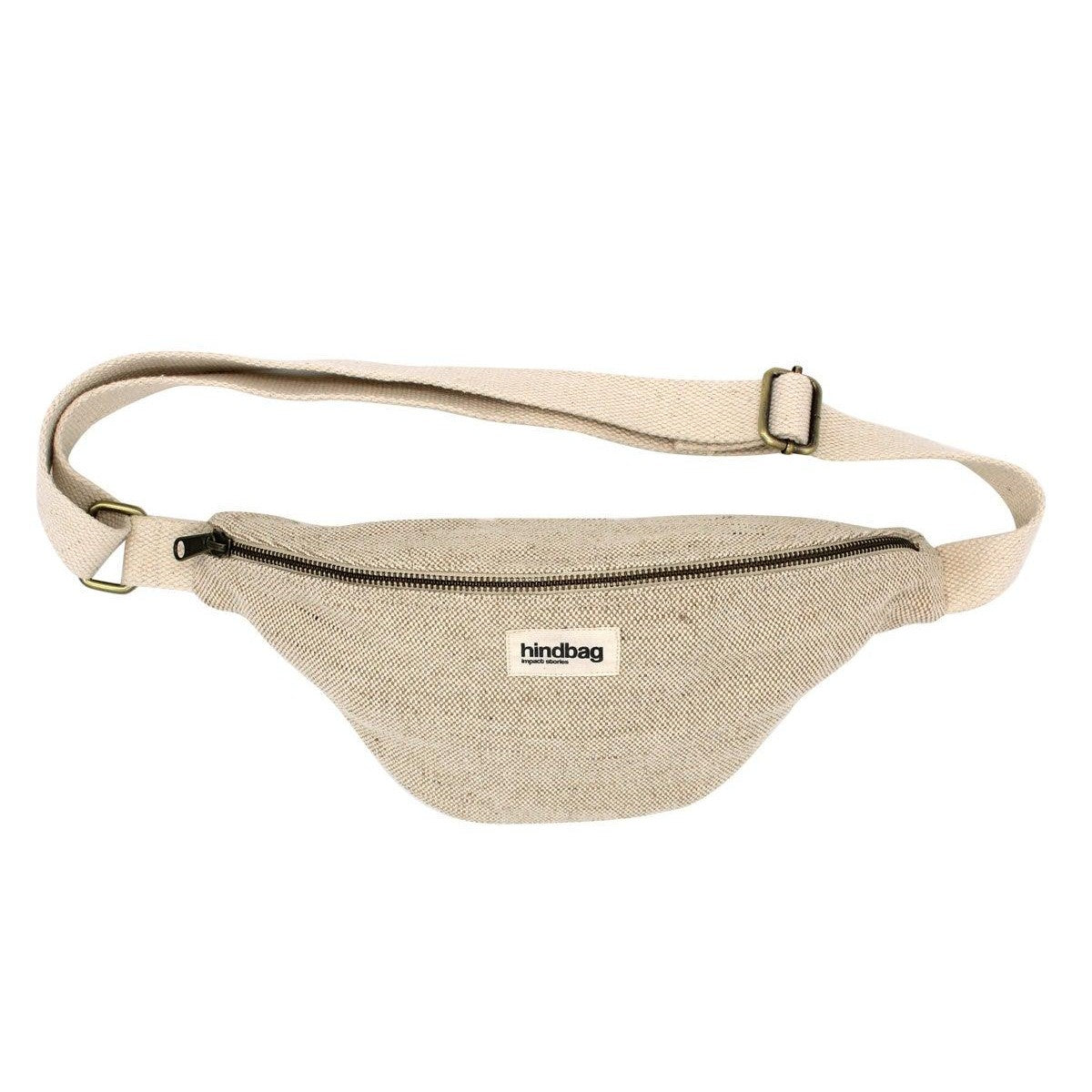 Hindbag Bauchtasche Leinen bei Frau Rabe in Die Halle