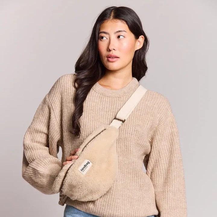 Hindbag Bauchtasche Olivia in Teddy bei Frau Rabe in Die Halle