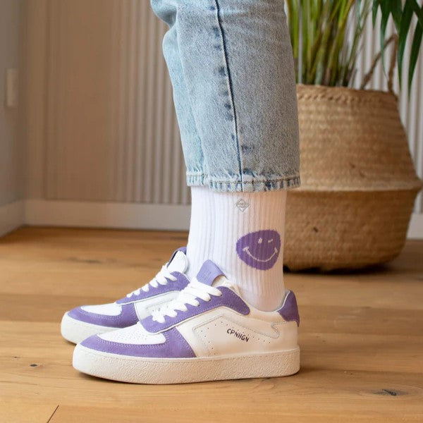 Socken | Purple Smile
