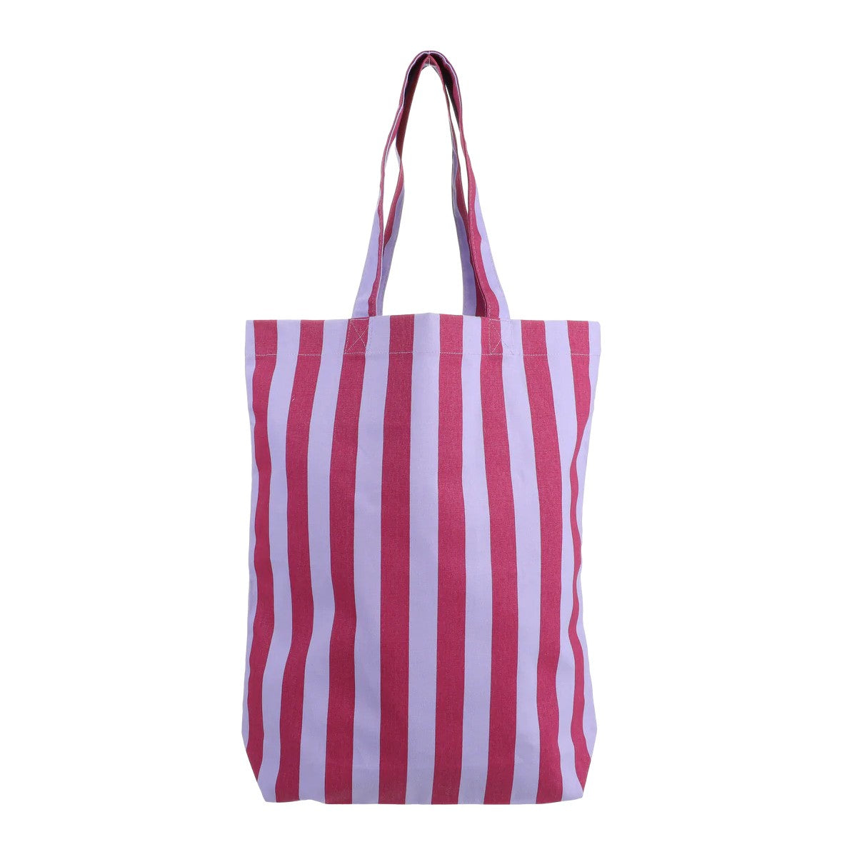 Baumwolltasche in der Farbe Sonnenuntergangsflieder und Positano-Lila bei Frau Rabe in Die Halle