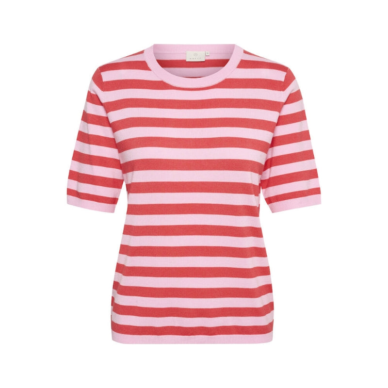 T-Shirt KAlizza | Knit Striped Pink