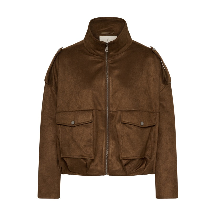 Bomberjacke KAaster | Kunstwildleder Partridge