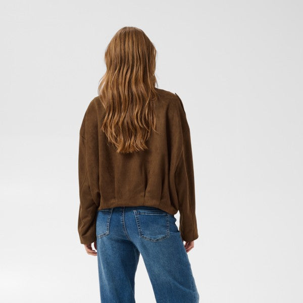 Bomberjacke KAaster | Kunstwildleder Partridge