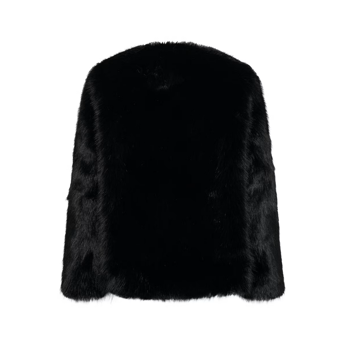 Kunstfelljacke KAmadi | Black Deep
