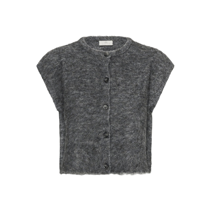 Strickweste KAjordan | Dark Grey Melange