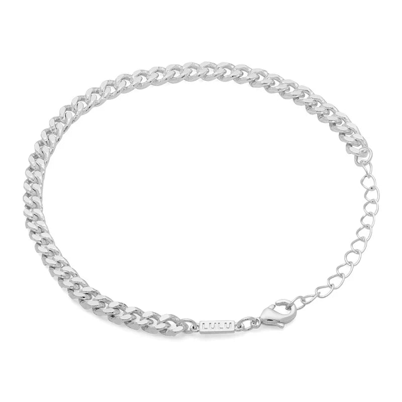 Armband Panzer | Versilbert