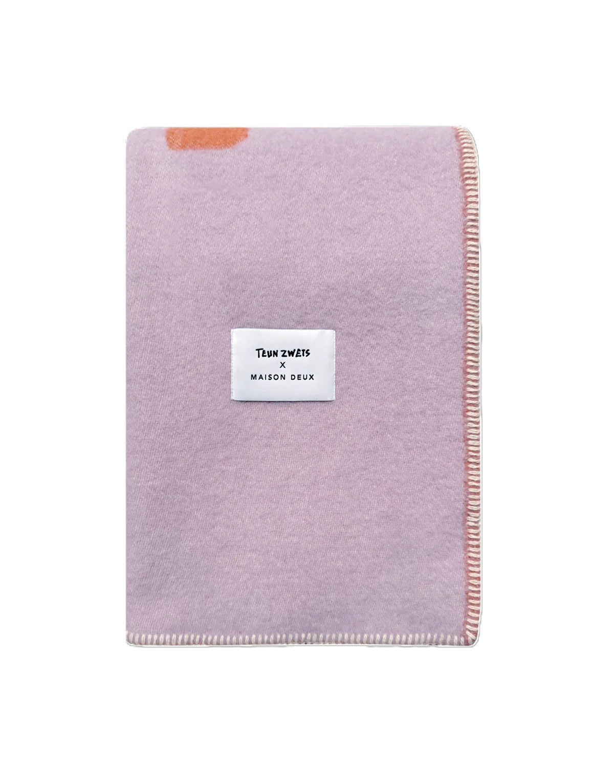 Wolldecke Splitted Chair | Lilac/Orange