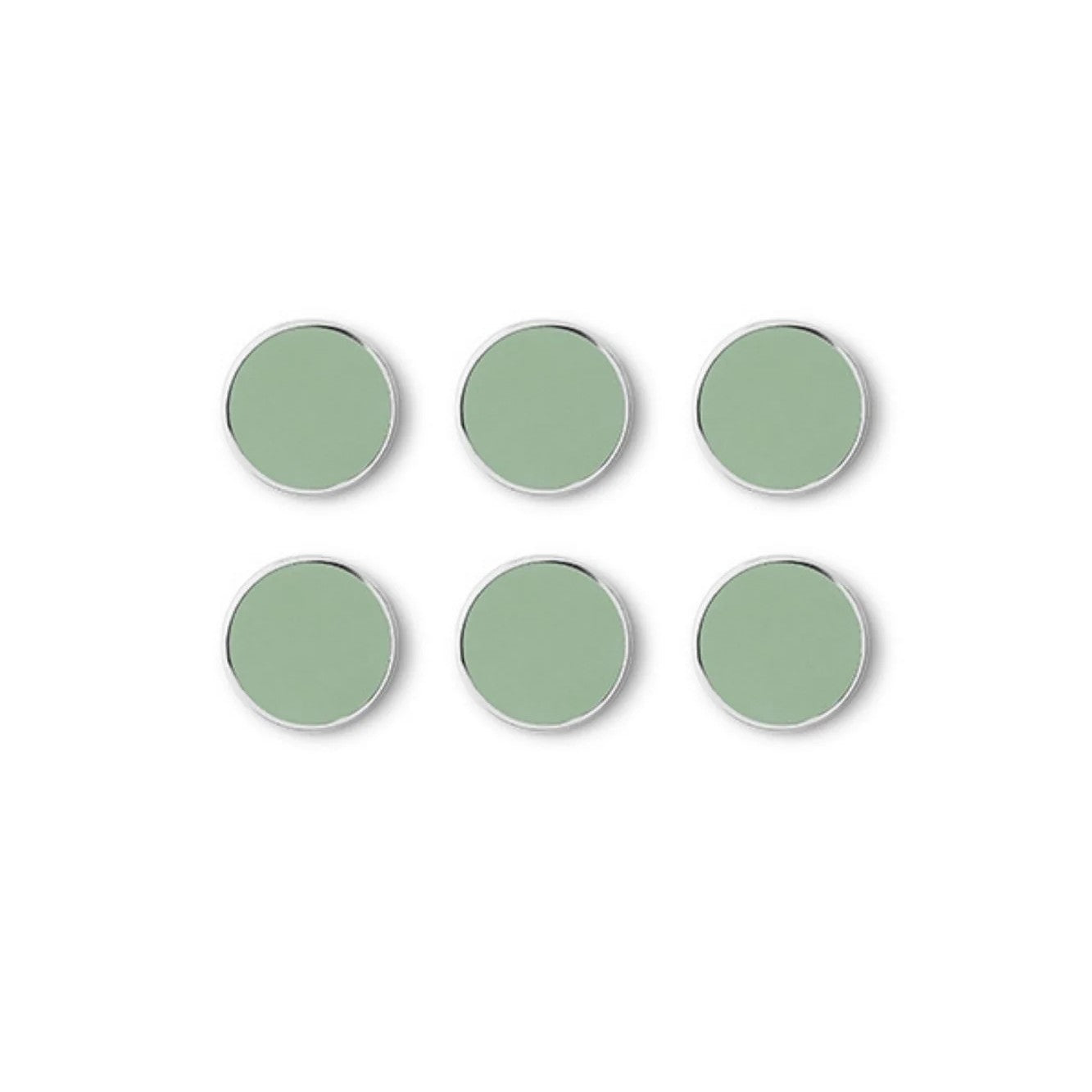 Magnet-Set The Buttons in sage von Mustard Made bei Frau Rabe im Concept Store Die Halle