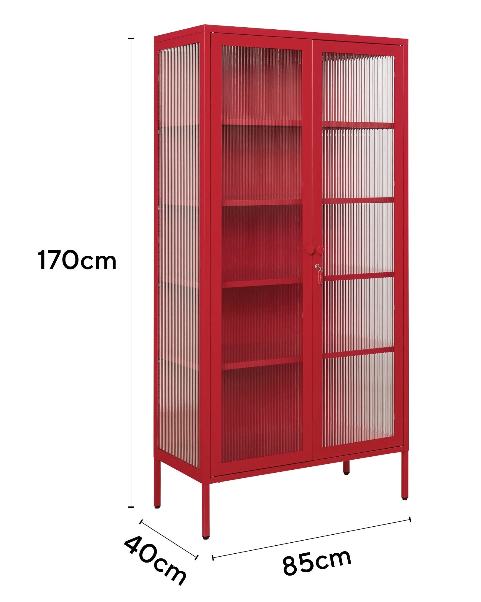 Metallspind The Collector | Poppy Red