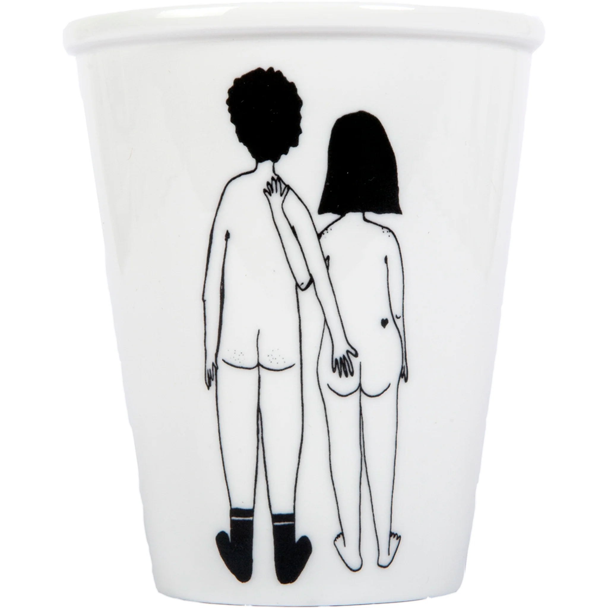 Becher | Naked Couple Back
