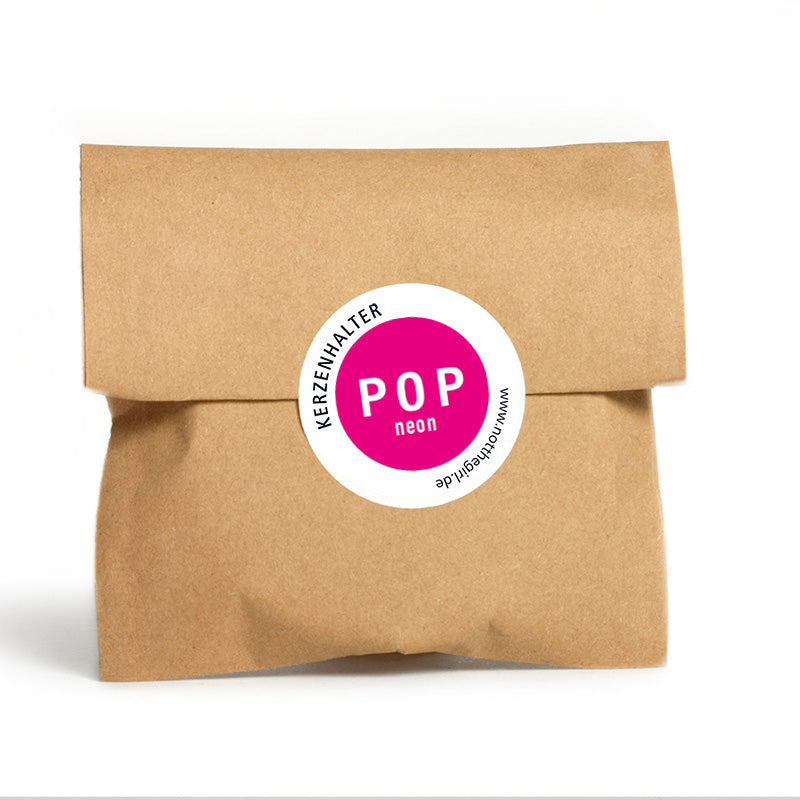 Kerzenhalter POP | Neon Pink