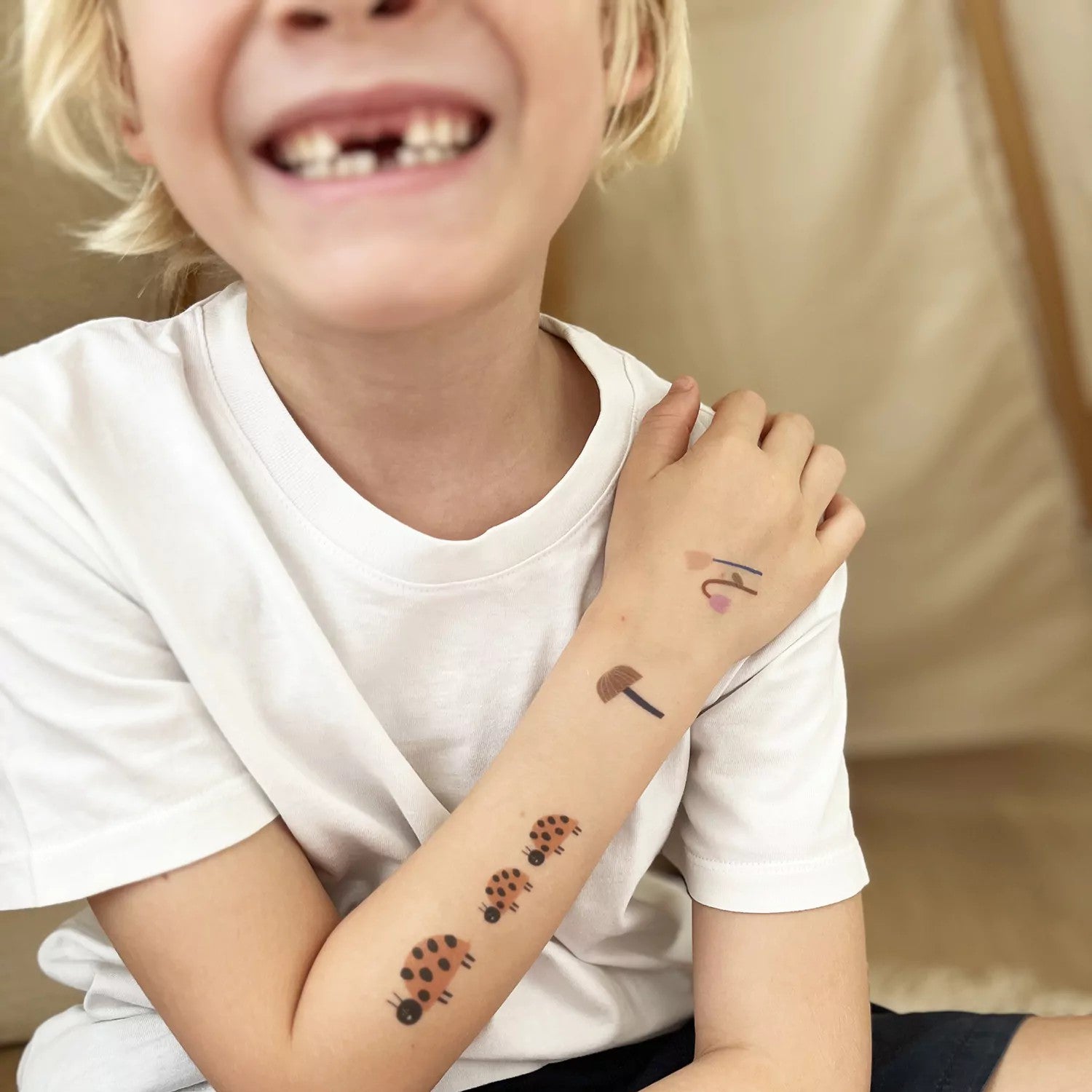 Kindertattoos | Marienkäfer
