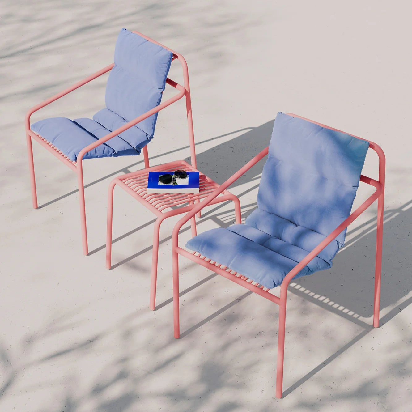 Outdoor Dining Chair | IVY | soft pink