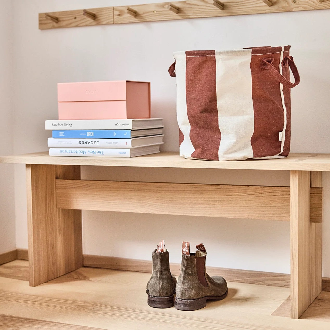 Aufbewahrungskorb Kara Set aus 2 | Nutmeg