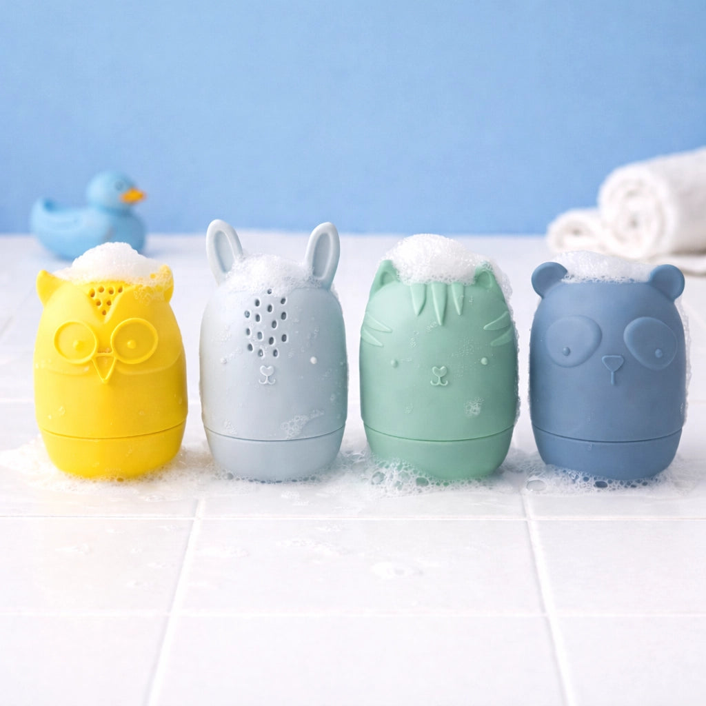 Badespielzeug | Lustige Tiere Blau