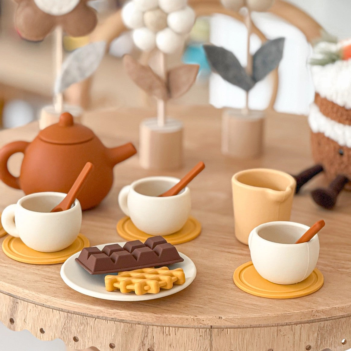 Silikon Teeservice | Beige