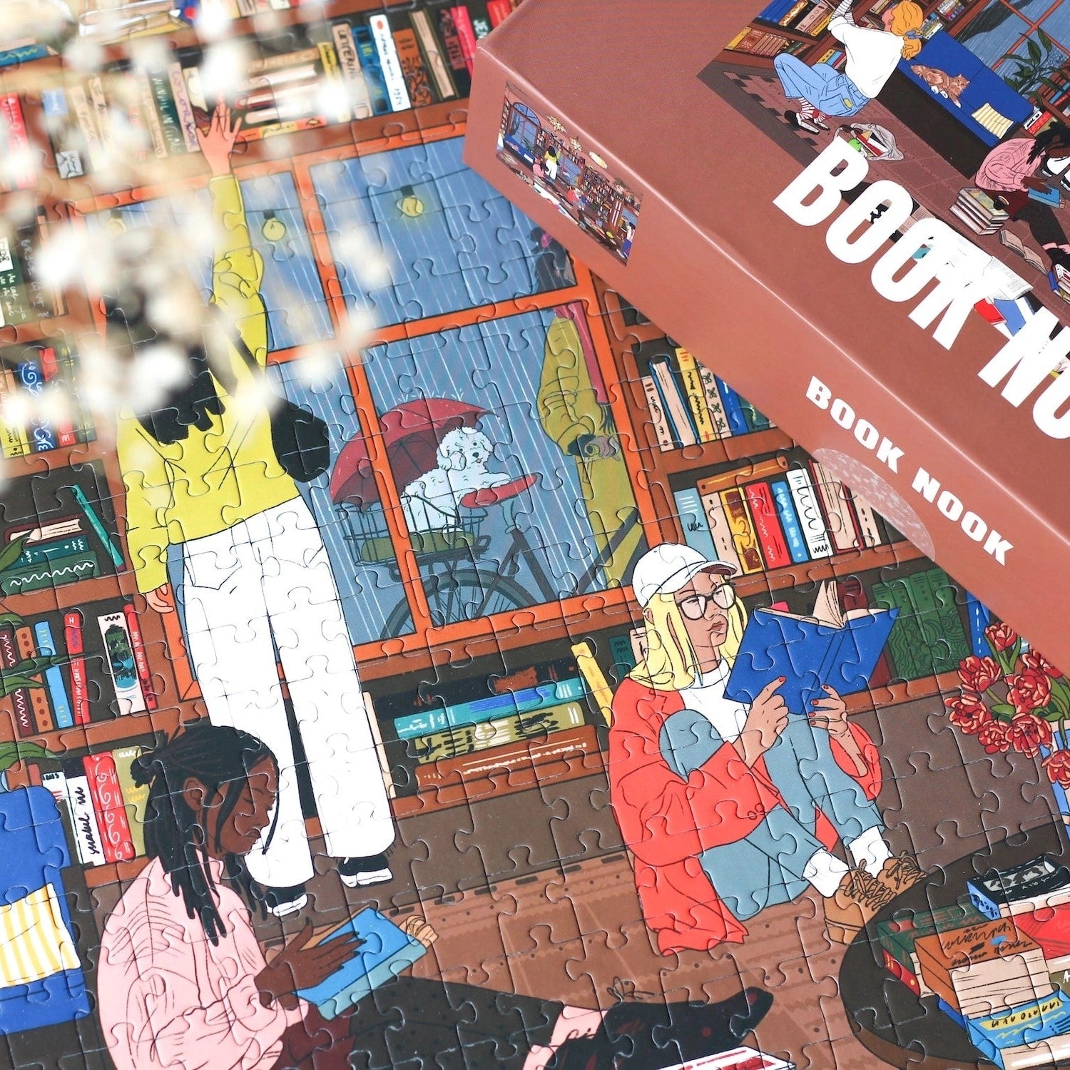 Puzzle 1000 Teile | Book Nook