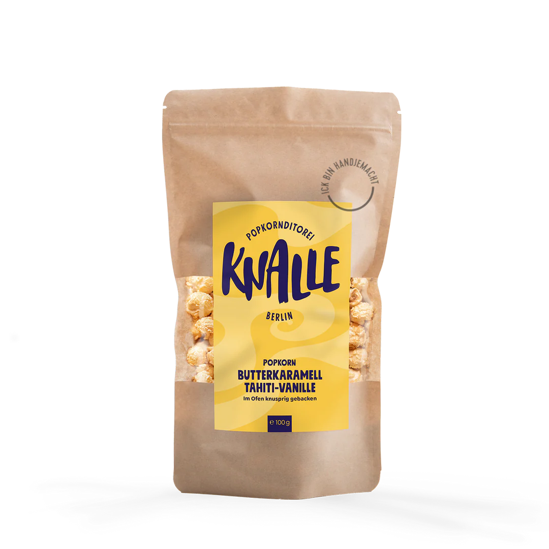 Knalle Popcorn | Butterkaramell Tahiti-Vanille