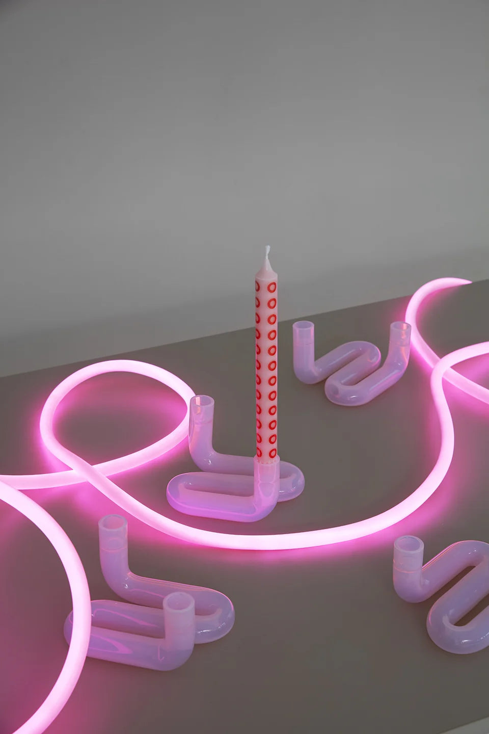 Leuchte | Flex Tube 5m | hellrosa